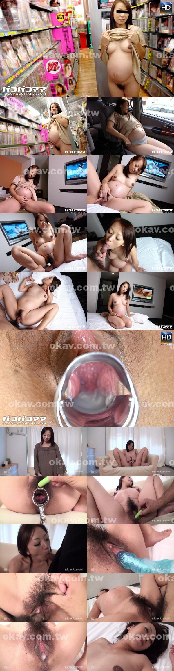 妊婦のマンコ AV_LA2272_美人妊婦がビデオショップで露出プレイ+ 人妻マンコ図鑑10 妊婦中出し編